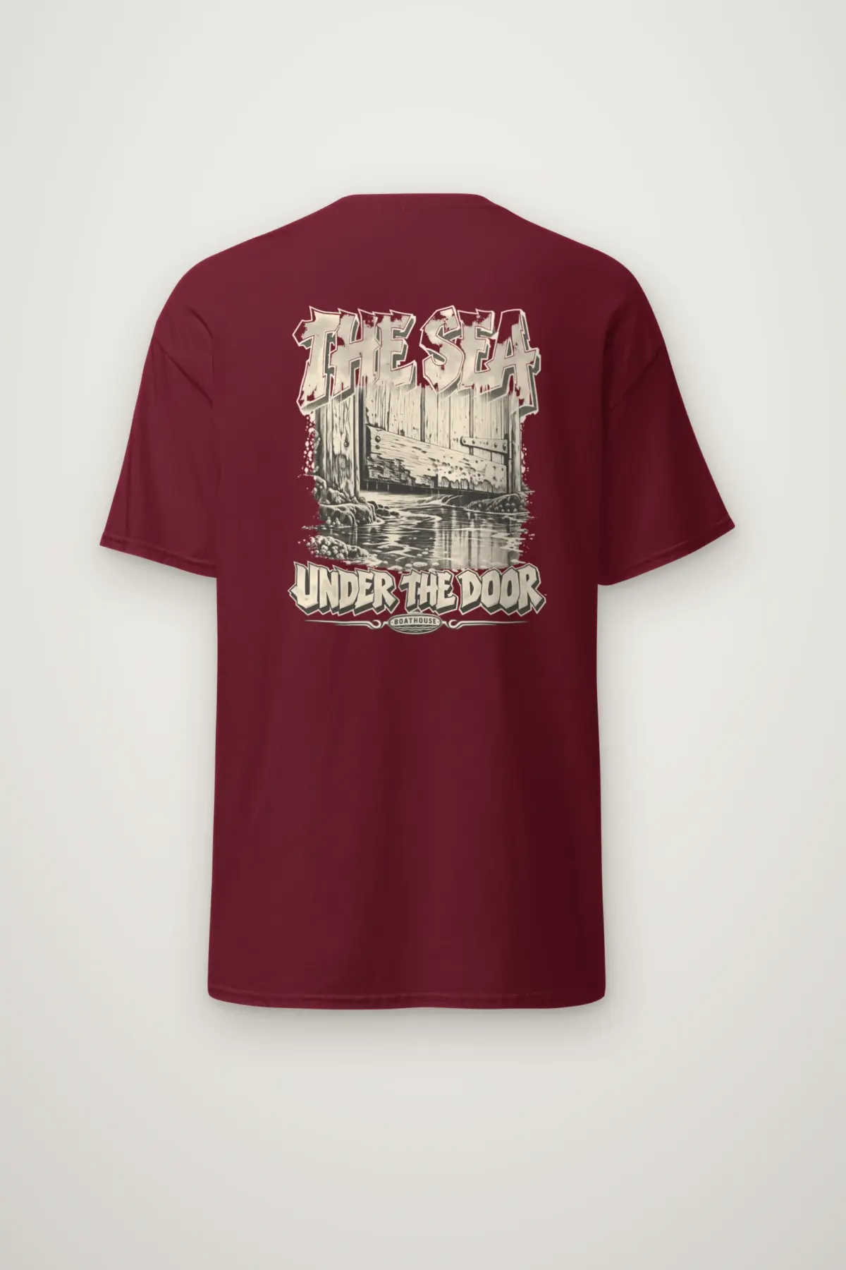 "The Sea Under the Door" Heavyweight Unisex Crewneck T-shirt