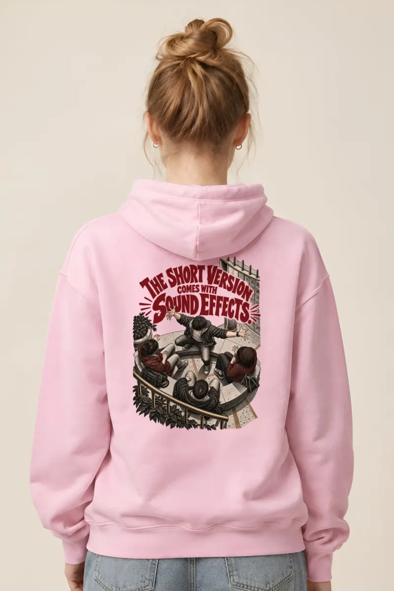 "The Short Version Comes With Sound Effects" Heavy Blend Unisex Pullover Hoodie