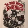"The Short Version Comes With Sound Effects" Men's Oversized Heavyweight Crewneck T-Shirt