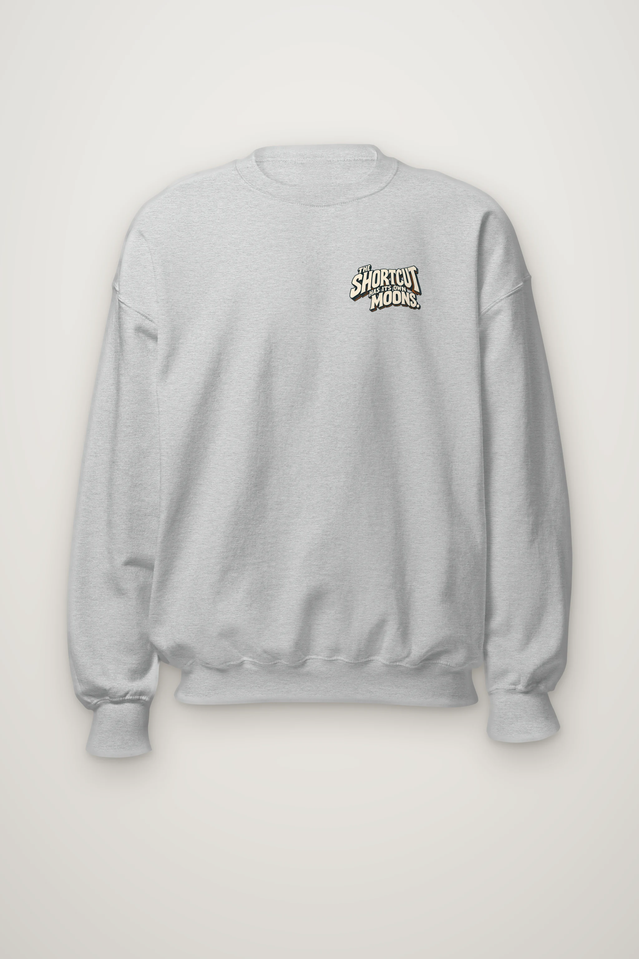 "The Shortcut Has Its Own Moons" Heavy Blend Unisex Crewneck Sweatshirt