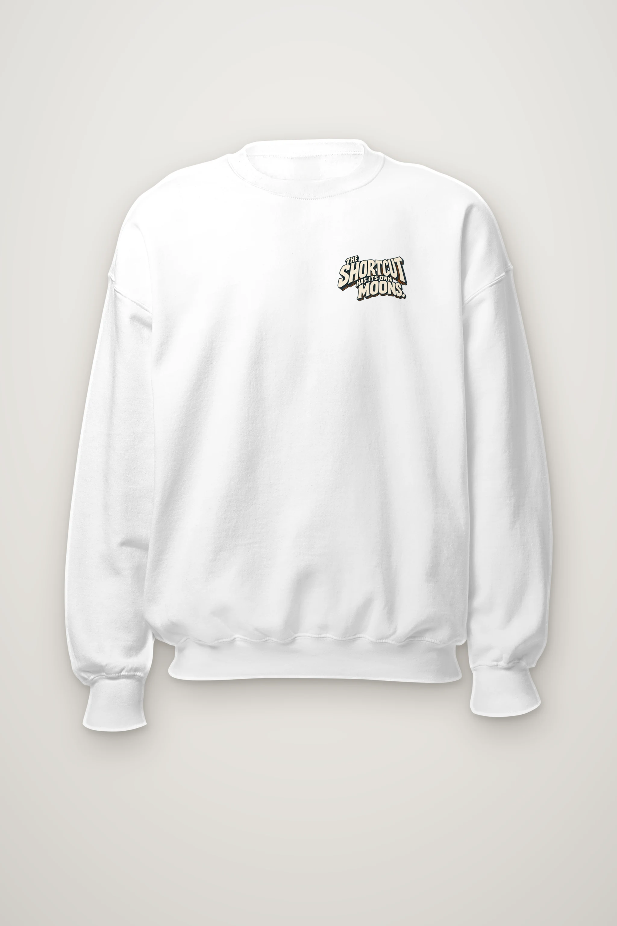 "The Shortcut Has Its Own Moons" Heavy Blend Unisex Crewneck Sweatshirt