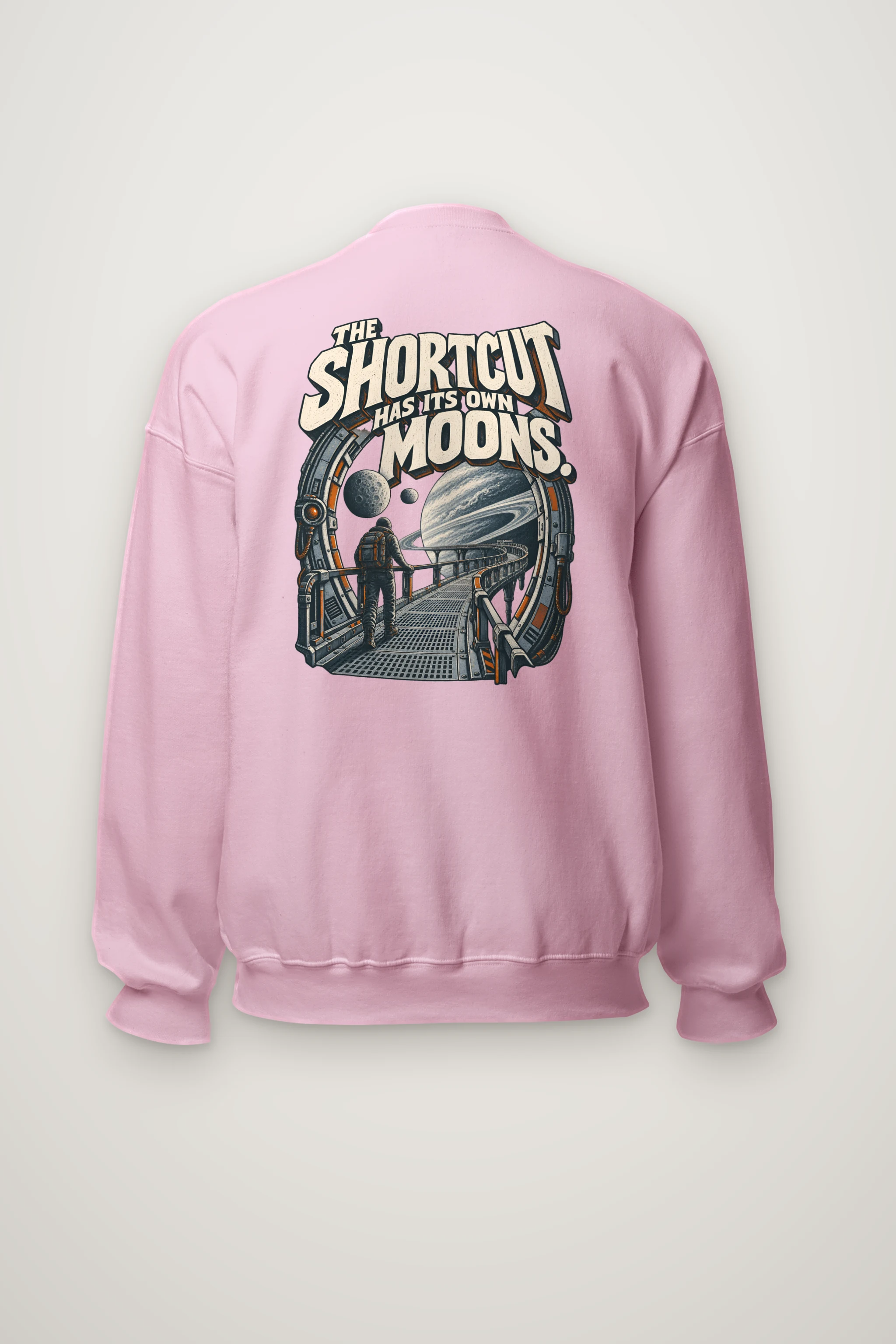 "The Shortcut Has Its Own Moons" Heavy Blend Unisex Crewneck Sweatshirt