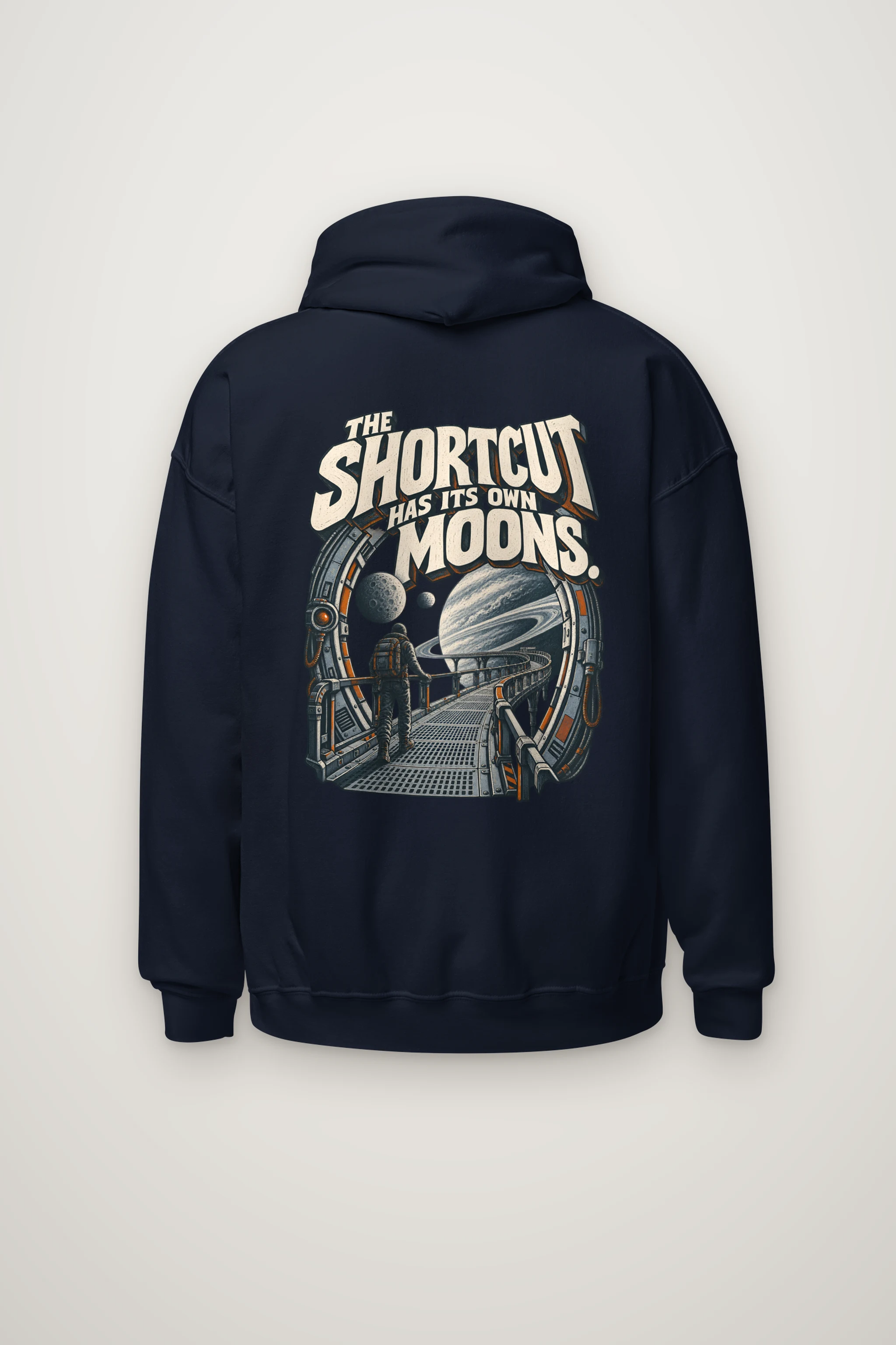 "The Shortcut Has Its Own Moons" Heavy Blend Unisex Pullover Hoodie