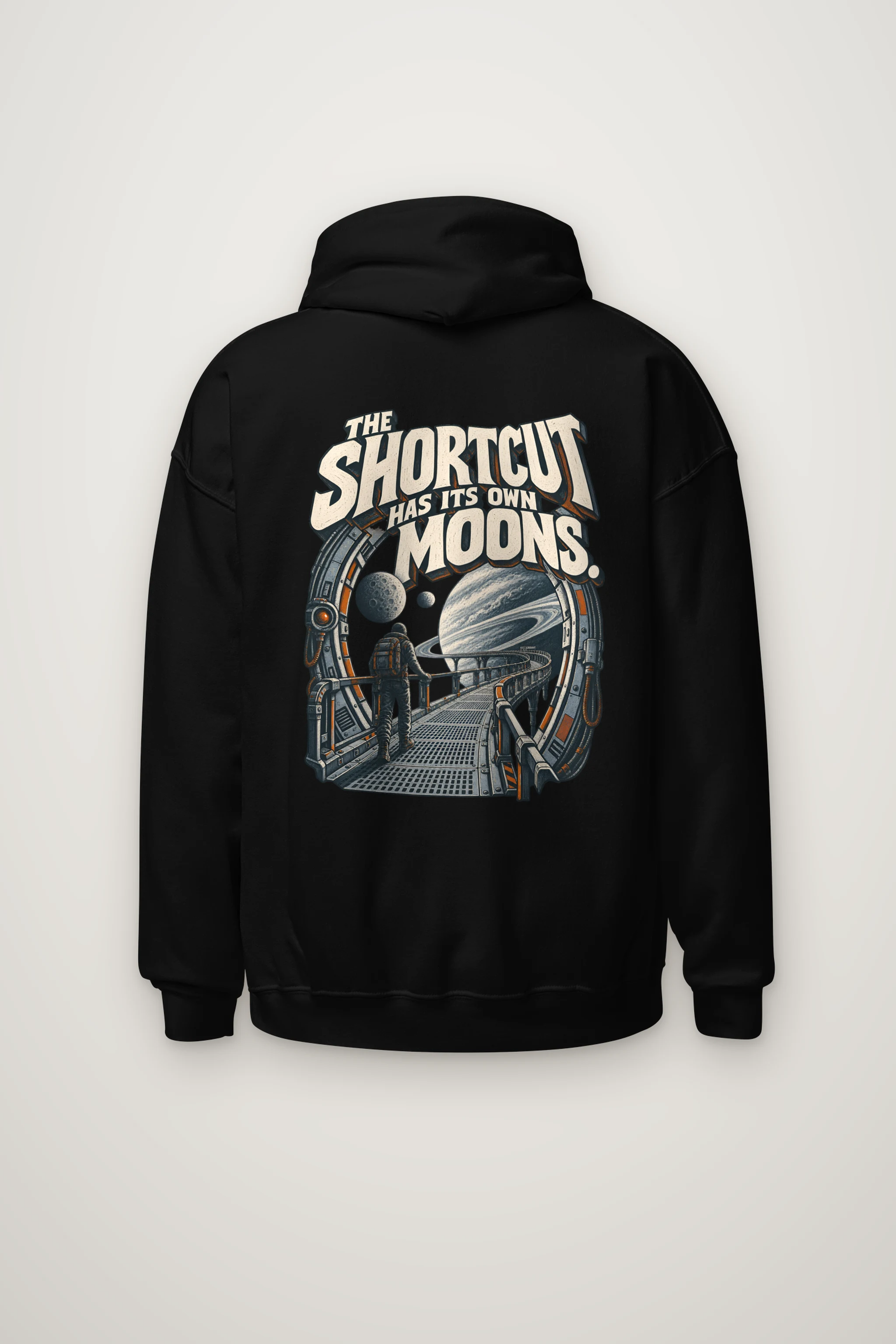 "The Shortcut Has Its Own Moons" Heavy Blend Unisex Pullover Hoodie