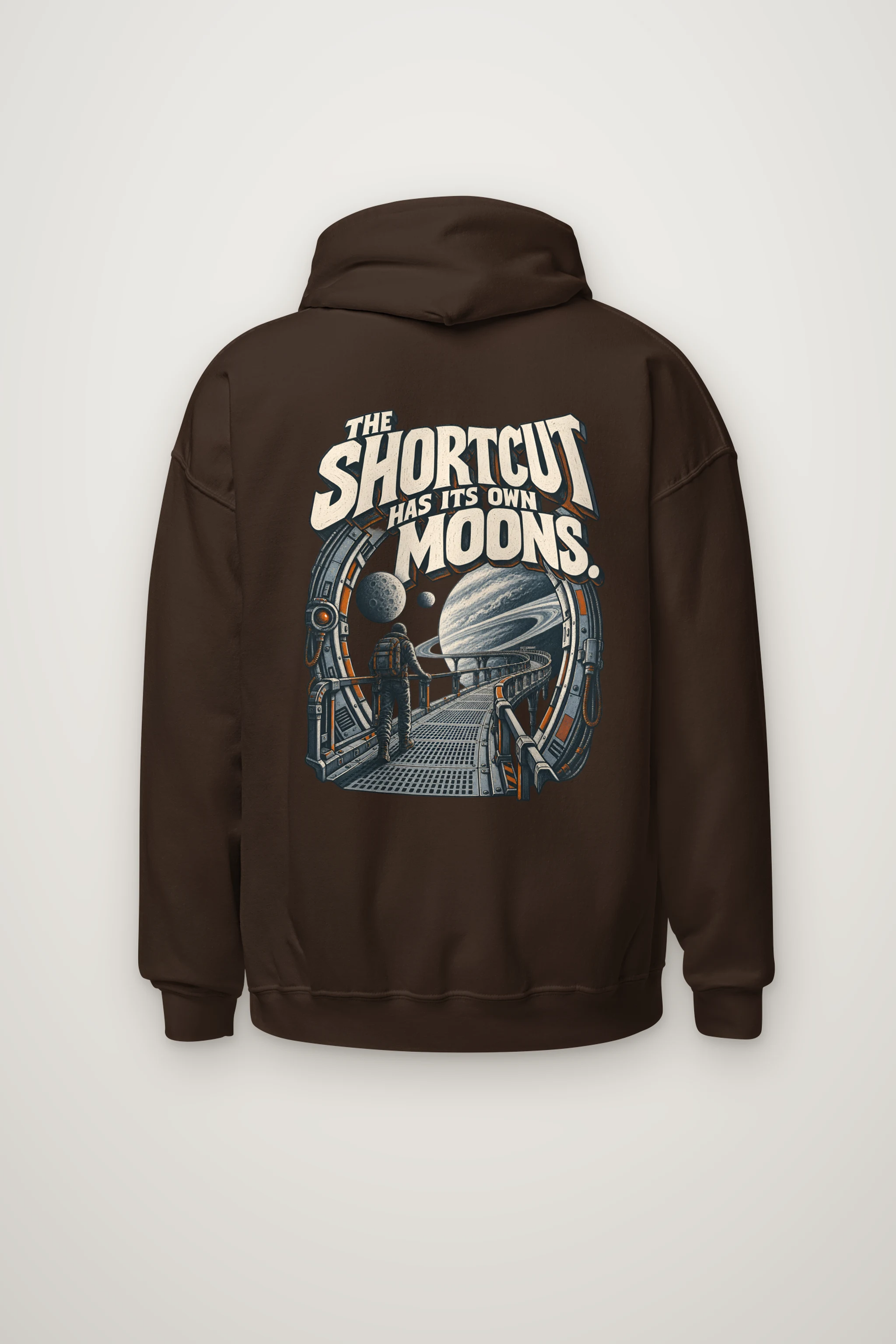 "The Shortcut Has Its Own Moons" Heavy Blend Unisex Pullover Hoodie