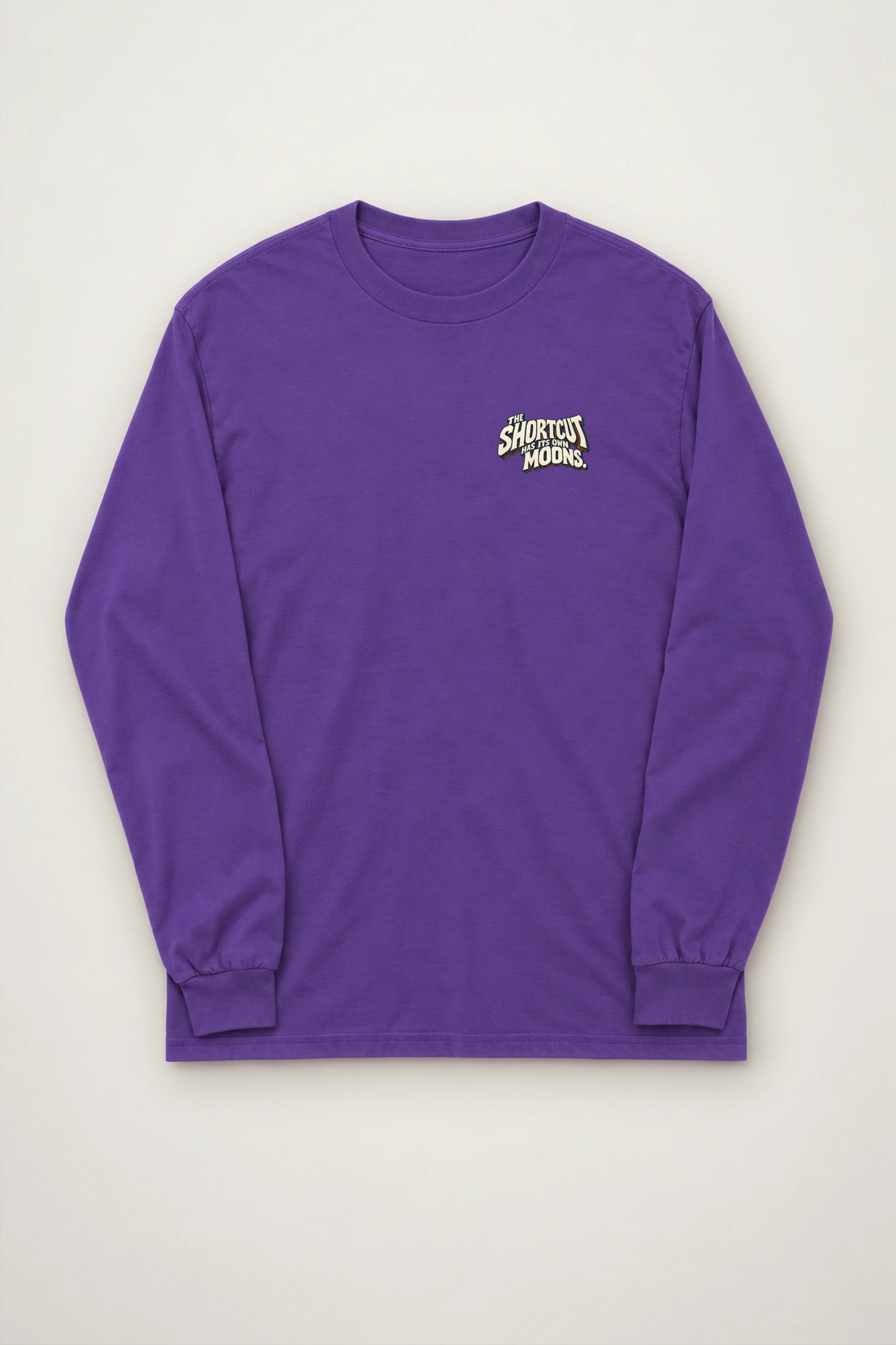 "The Shortcut Has Its Own Moons" Unisex Longsleeve T-shirt