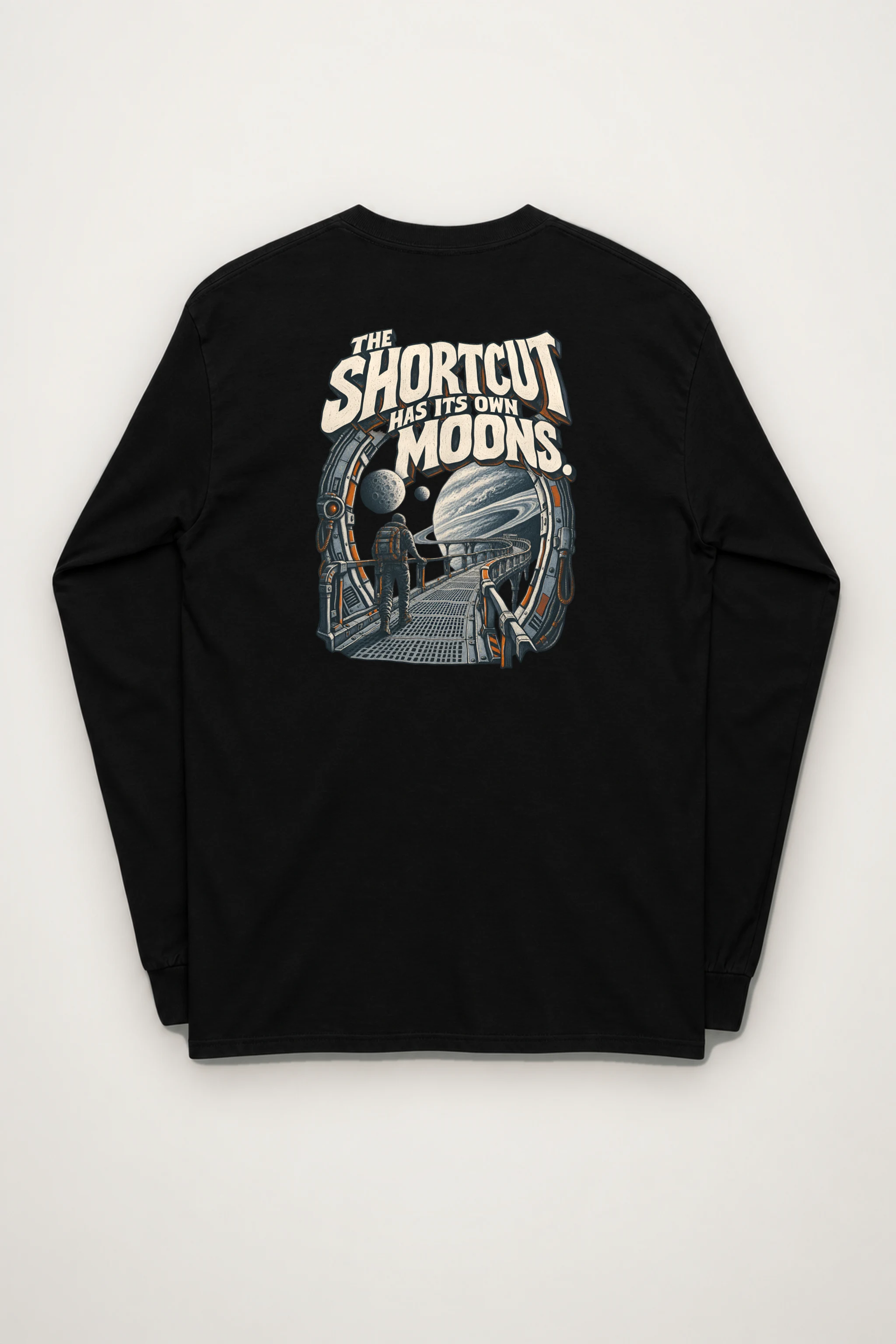 "The Shortcut Has Its Own Moons" Unisex Longsleeve T-shirt