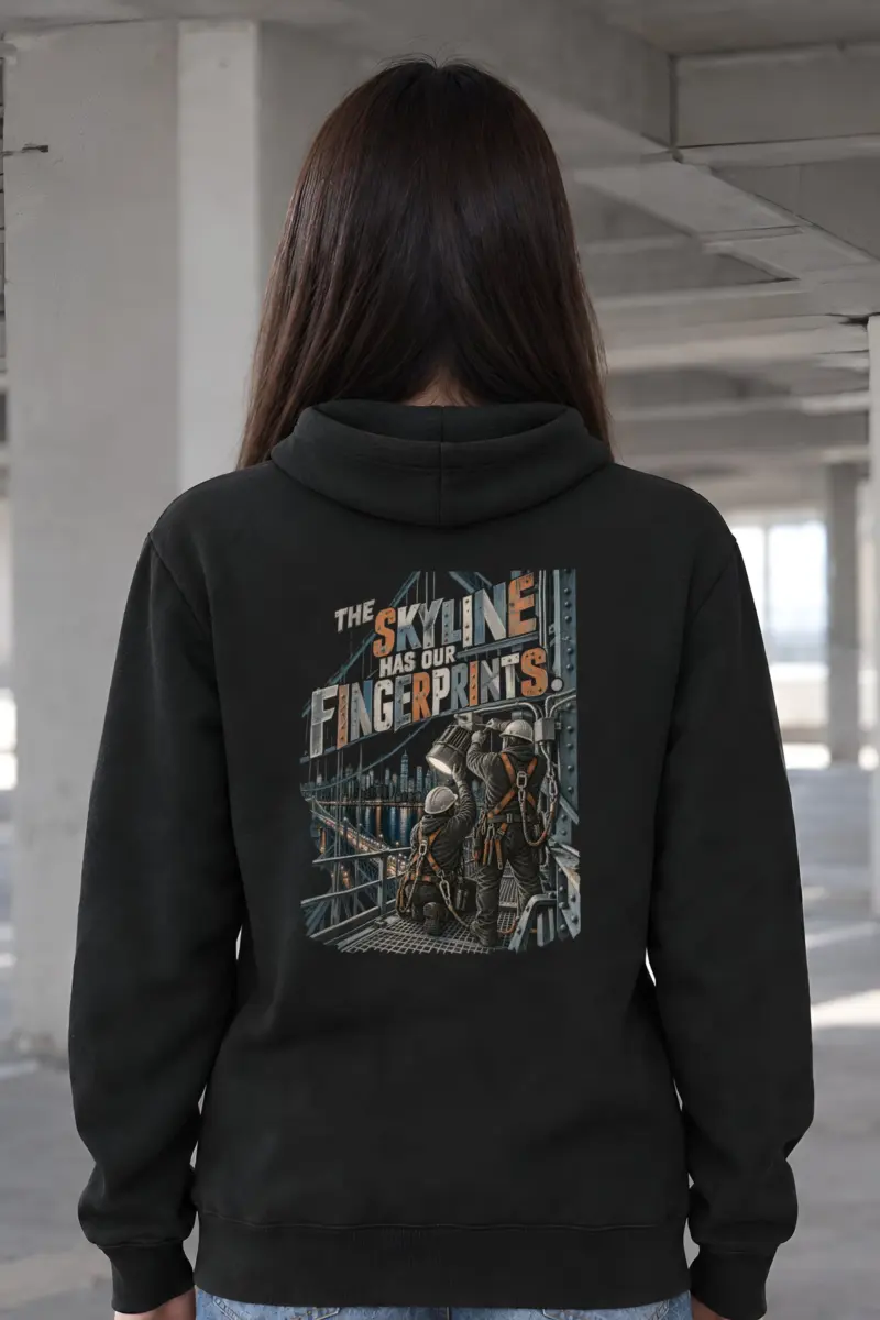 “The Skyline Has Our Fingerprints” Heavy Blend Unisex Pullover Hoodie