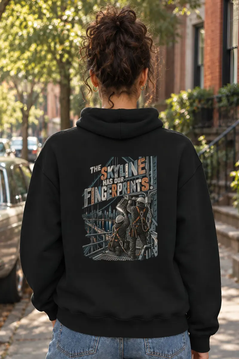 "The Skyline Has Our Fingerprints" Heavy Blend Unisex Pullover Hoodie