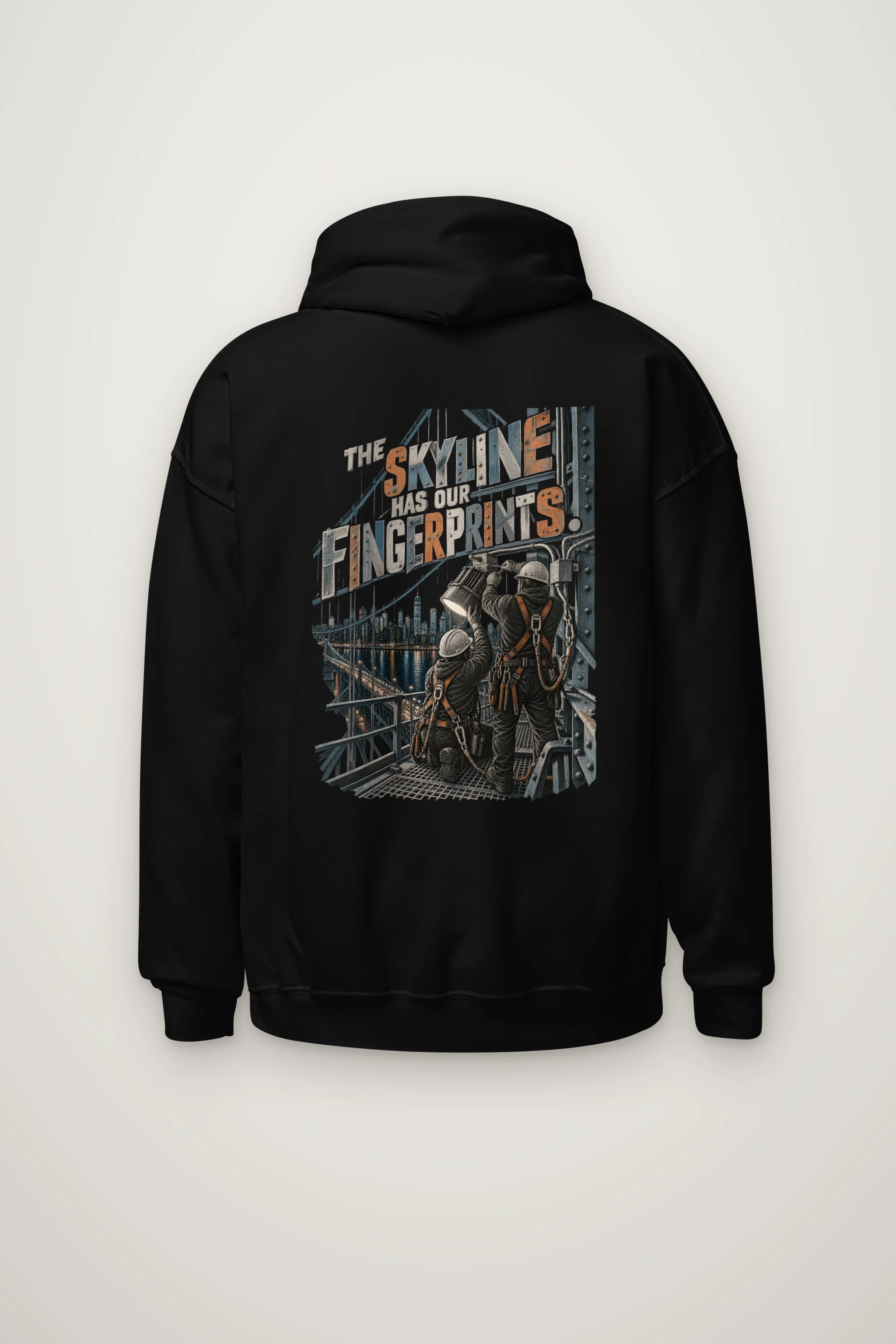 "The Skyline Has Our Fingerprints" Heavy Blend Unisex Pullover Hoodie
