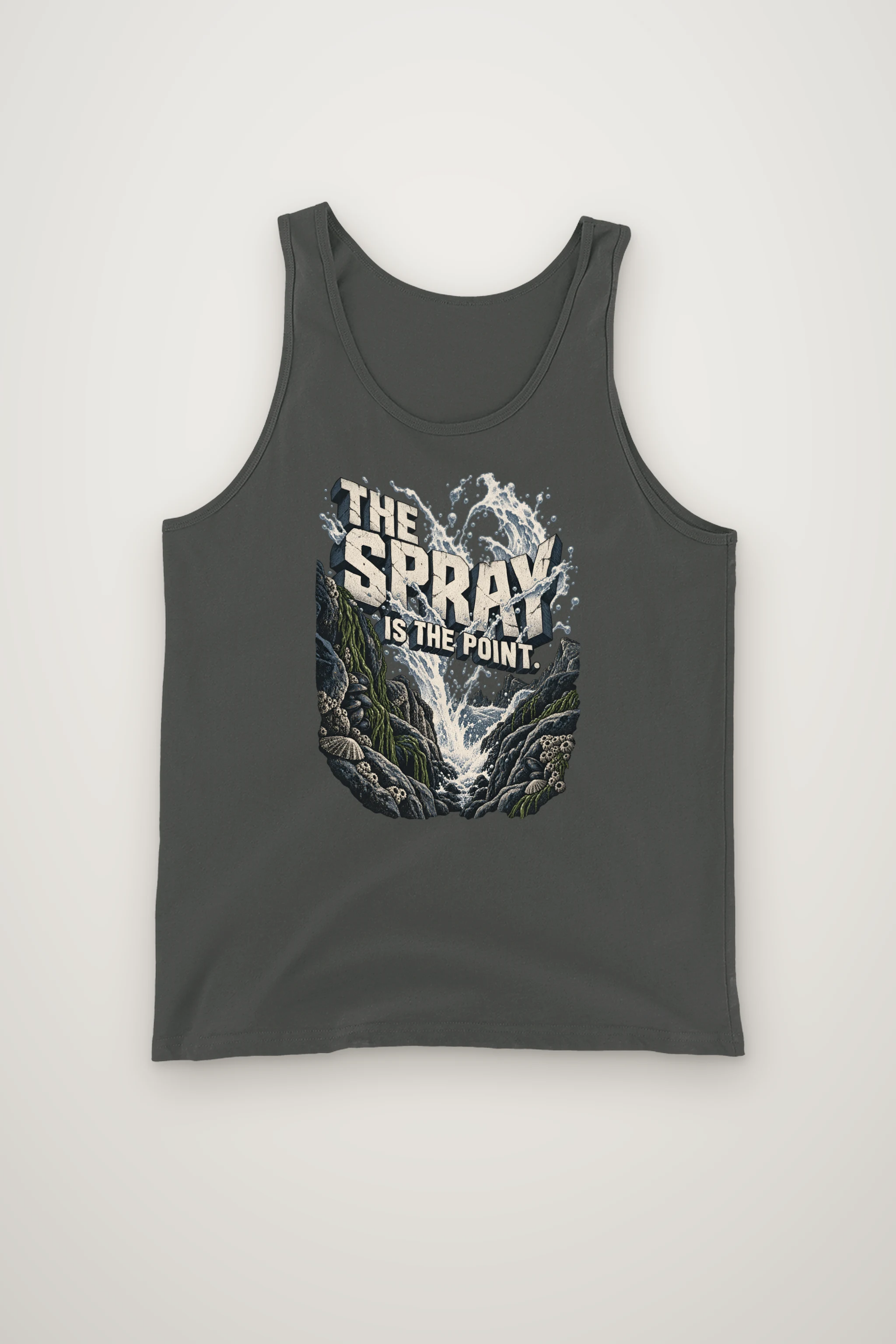 "The Spray Is the Point" Unisex Jersey Tank