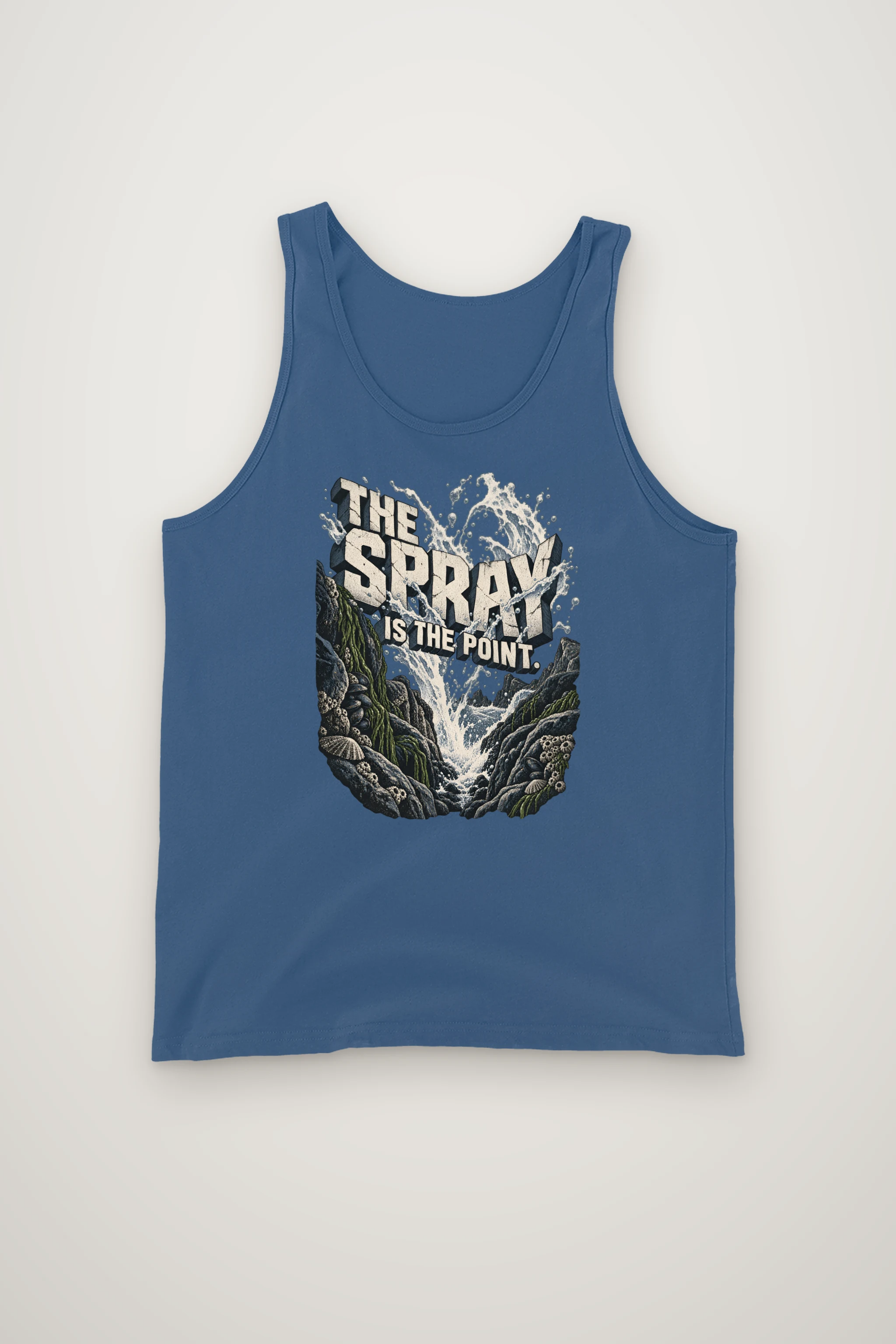 "The Spray Is the Point" Unisex Jersey Tank