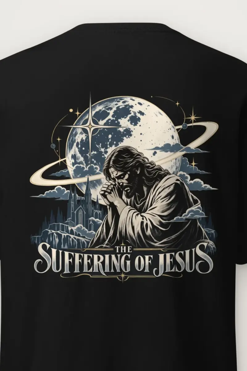 "The Suffering of Jesus" Heavyweight Unisex Crewneck T-shirt