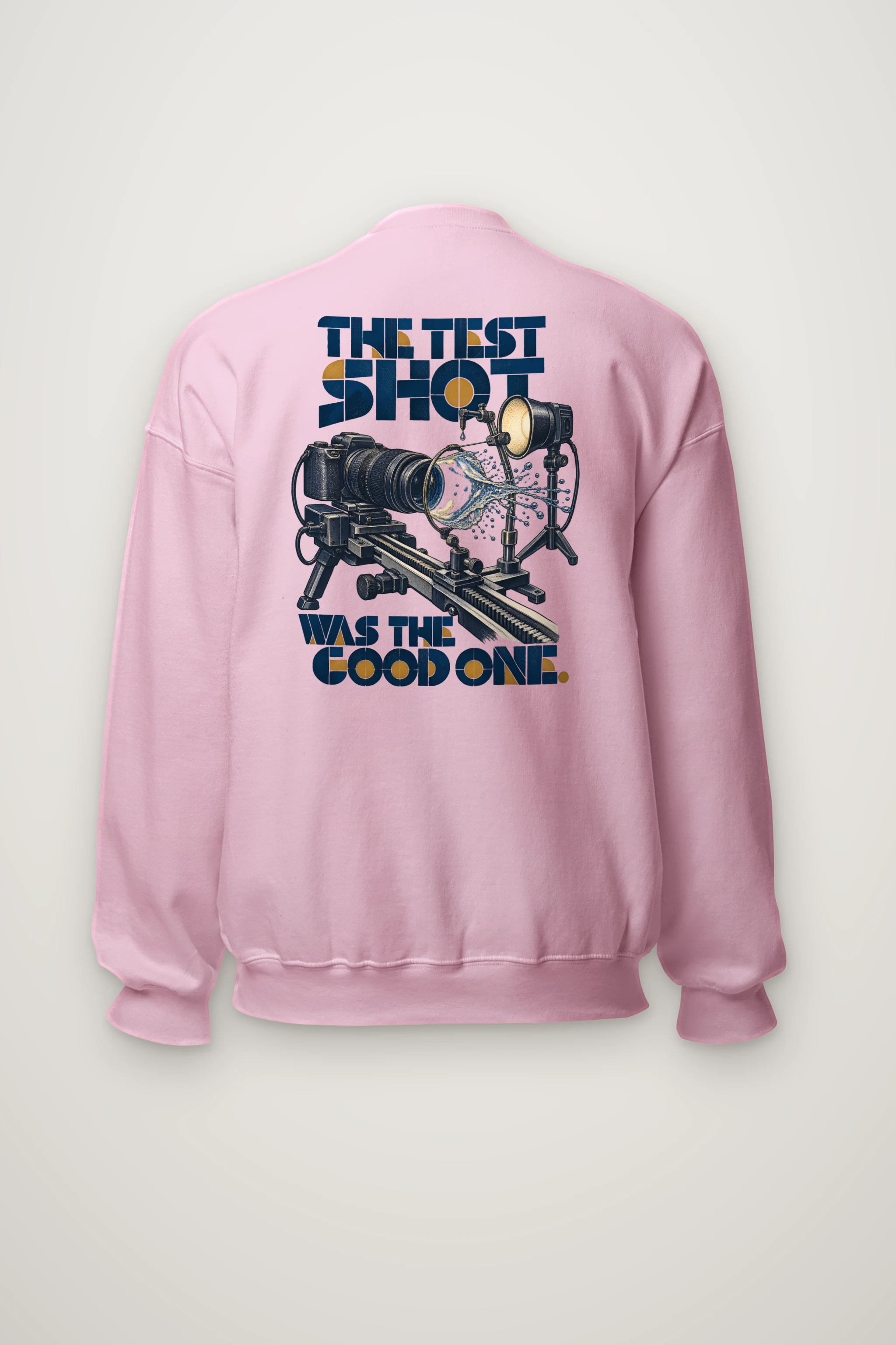 "The Test Shot Was the Good One" Heavy Blend Unisex Crewneck Sweatshirt