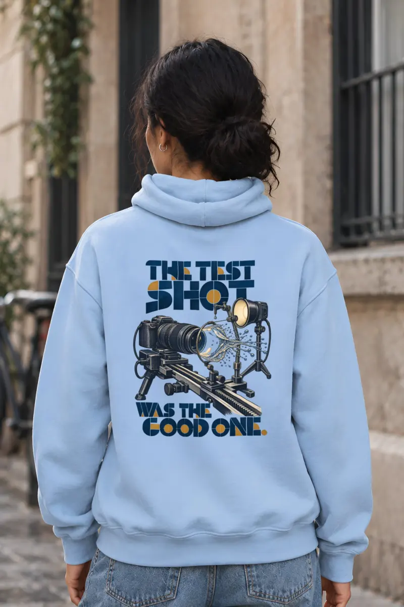 "The Test Shot Was The Good One" Heavy Blend Unisex Pullover Hoodie