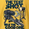 "The Test Shot Was the Good One" Heavyweight Unisex Crewneck T-shirt
