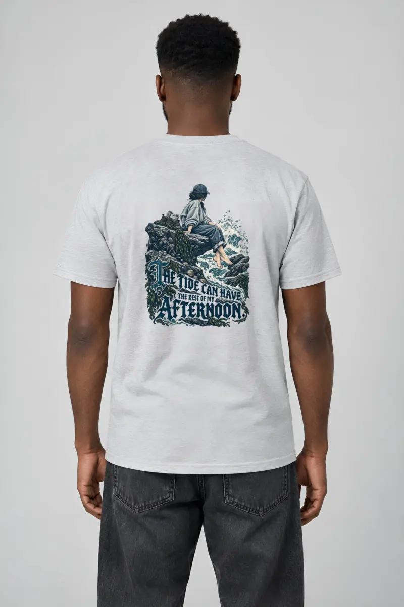 “The Tide Can Have The Rest” Heavyweight Unisex Crewneck T-shirt