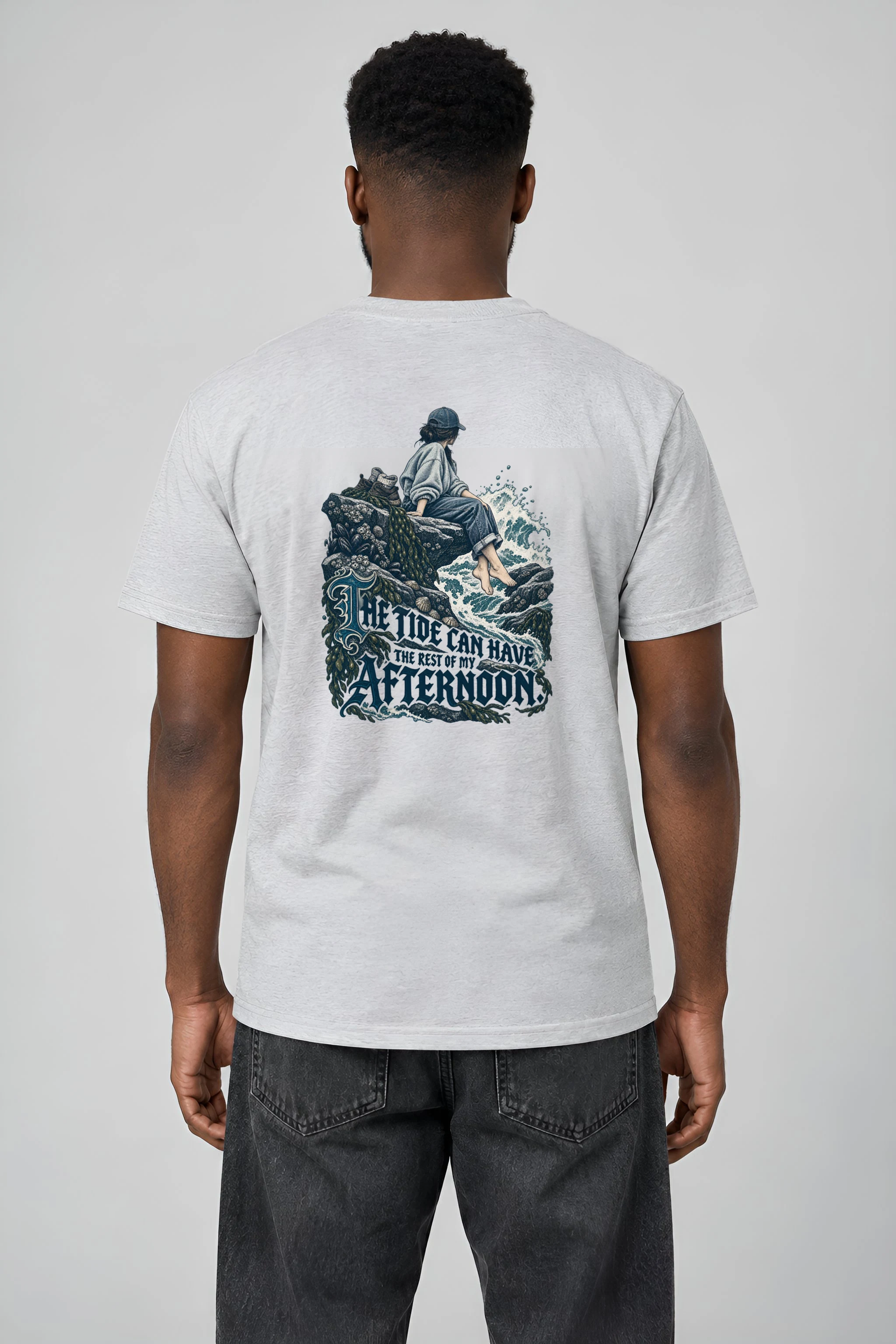 "The Tide Can Have The Rest" Heavyweight Unisex Crewneck T-shirt