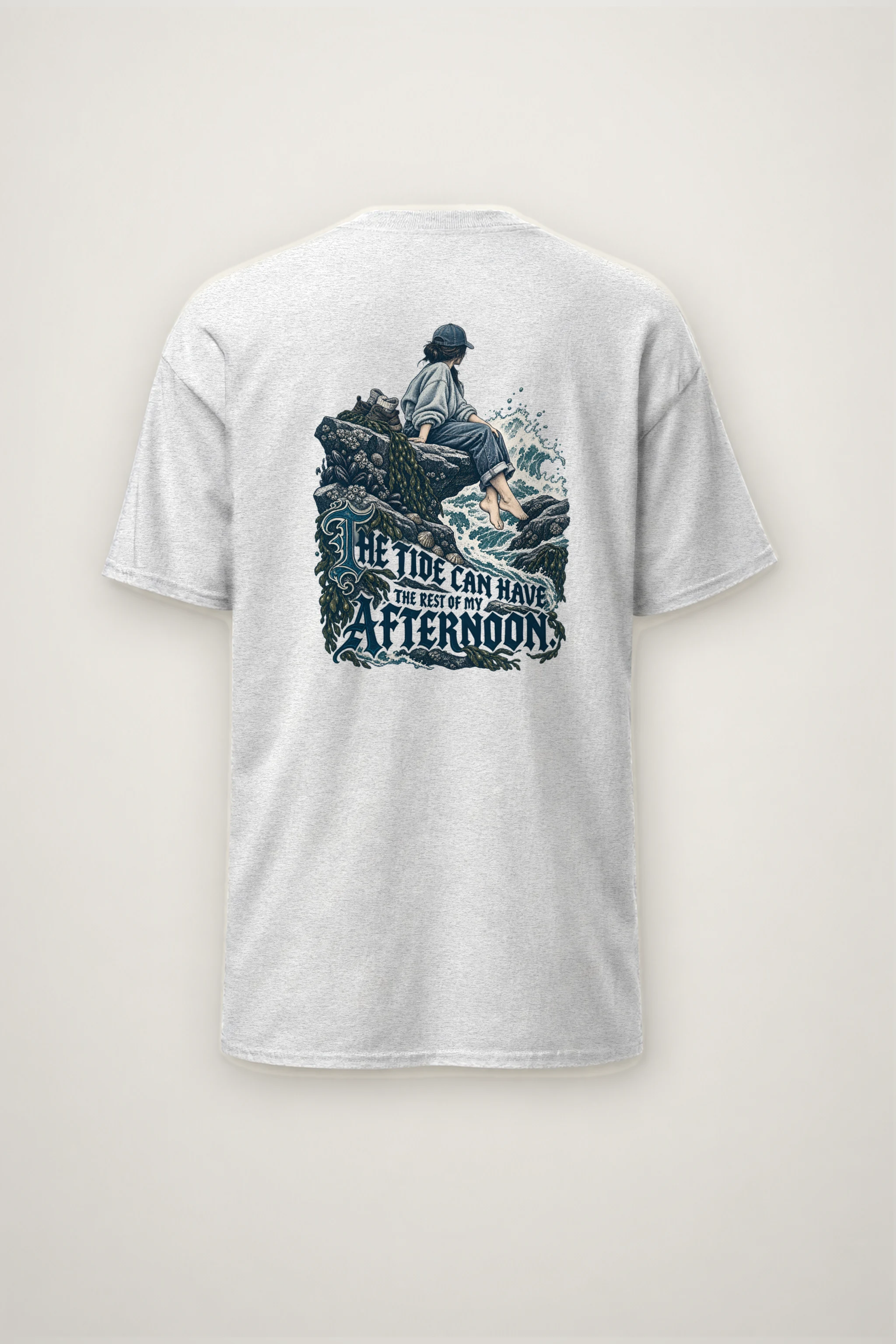"The Tide Can Have The Rest" Heavyweight Unisex Crewneck T-shirt