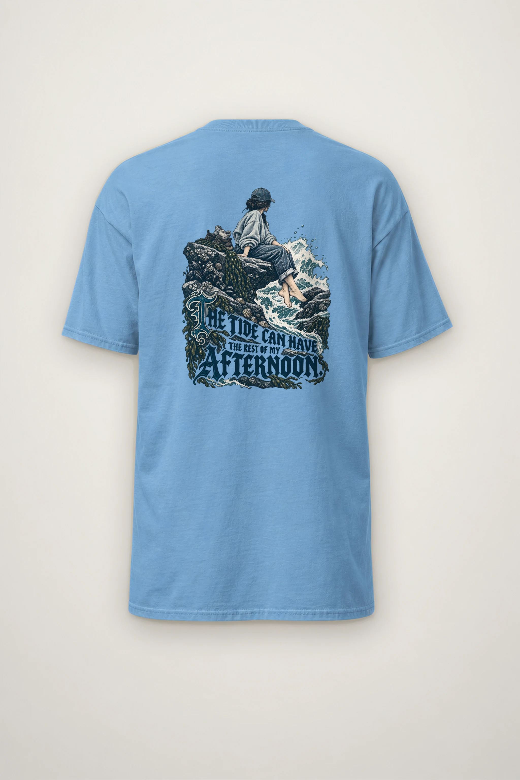 "The Tide Can Have The Rest" Heavyweight Unisex Crewneck T-shirt