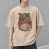 "The Tree Keeps Its Own Calendar" Men's Oversized Heavyweight Crewneck T-Shirt