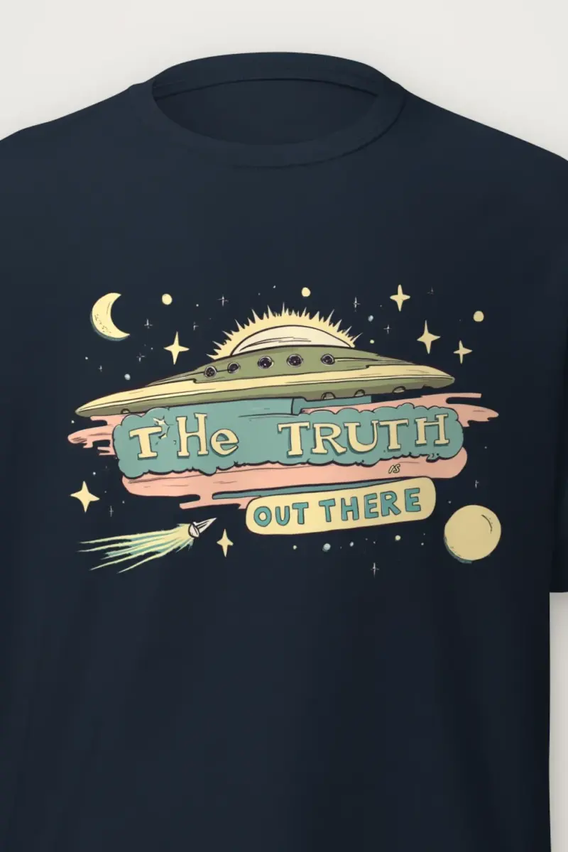 "The Truth Out There" Heavyweight Unisex Crewneck T-shirt