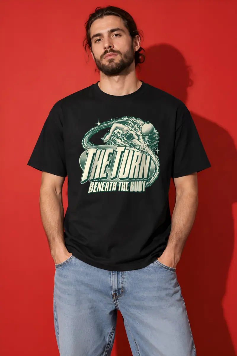 "THE TURN BENEATH THE BUOY" Heavyweight Unisex Crewneck T-shirt