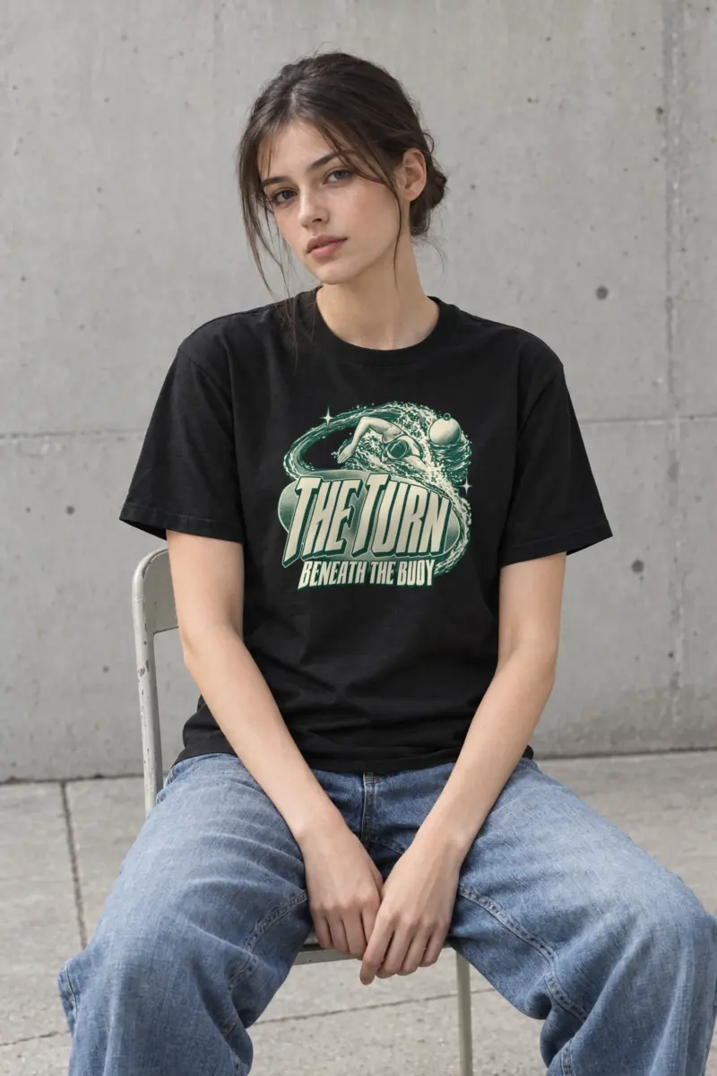 "THE TURN BENEATH THE BUOY" Heavyweight Unisex Crewneck T-shirt