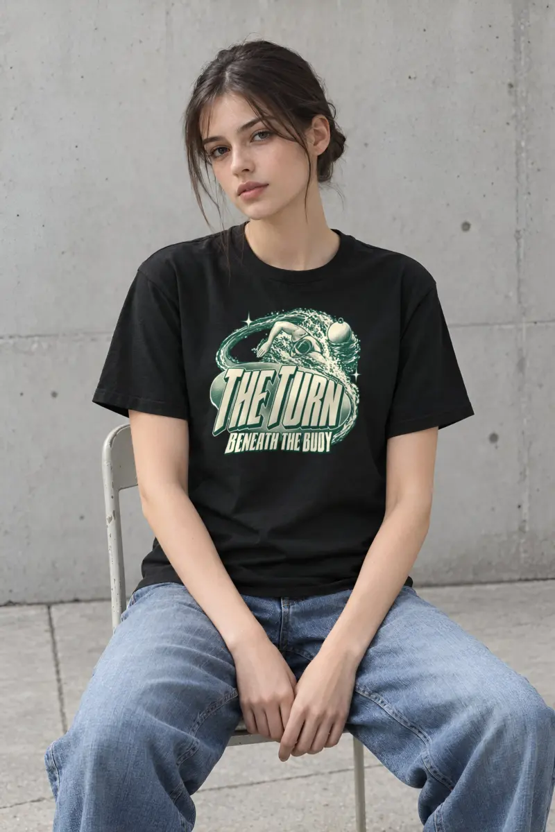 "THE TURN BENEATH THE BUOY" Heavyweight Unisex Crewneck T-shirt