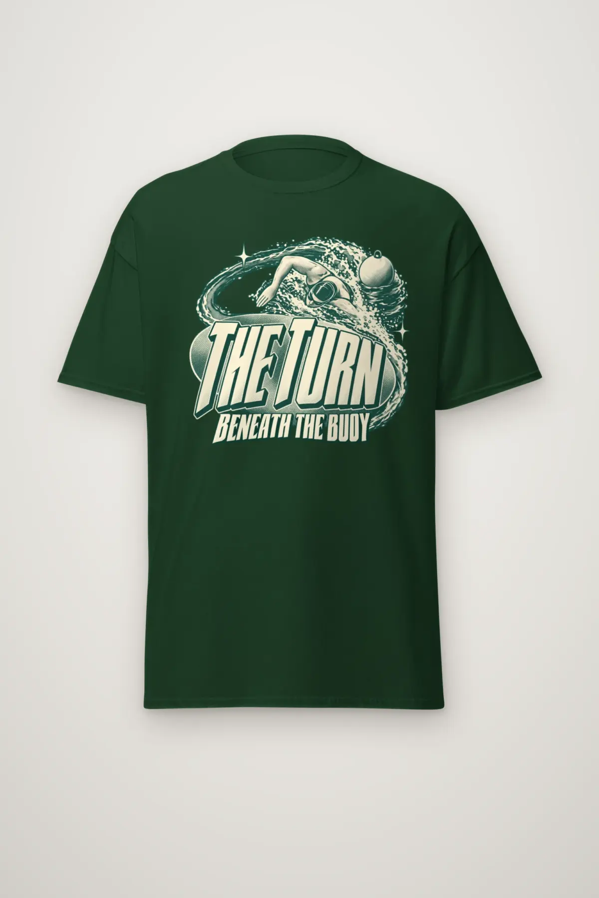 "THE TURN BENEATH THE BUOY" Heavyweight Unisex Crewneck T-shirt
