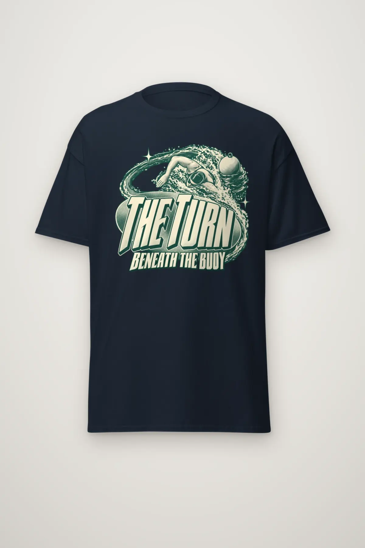 "THE TURN BENEATH THE BUOY" Heavyweight Unisex Crewneck T-shirt