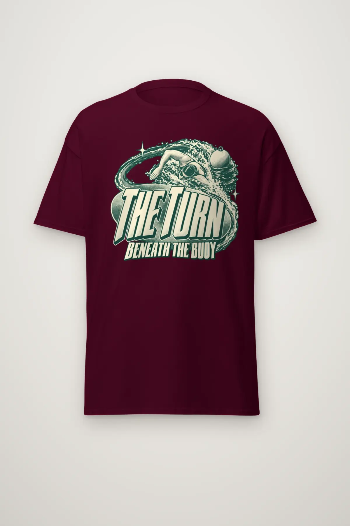 "THE TURN BENEATH THE BUOY" Heavyweight Unisex Crewneck T-shirt