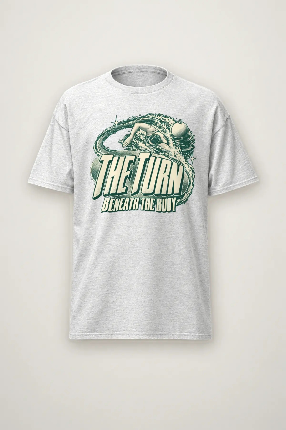 "THE TURN BENEATH THE BUOY" Heavyweight Unisex Crewneck T-shirt