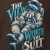 "The View Is Worth the Suit" Heavy Blend Unisex Crewneck Sweatshirt