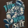 "The View Is Worth the Suit" Heavy Blend Unisex Pullover Hoodie