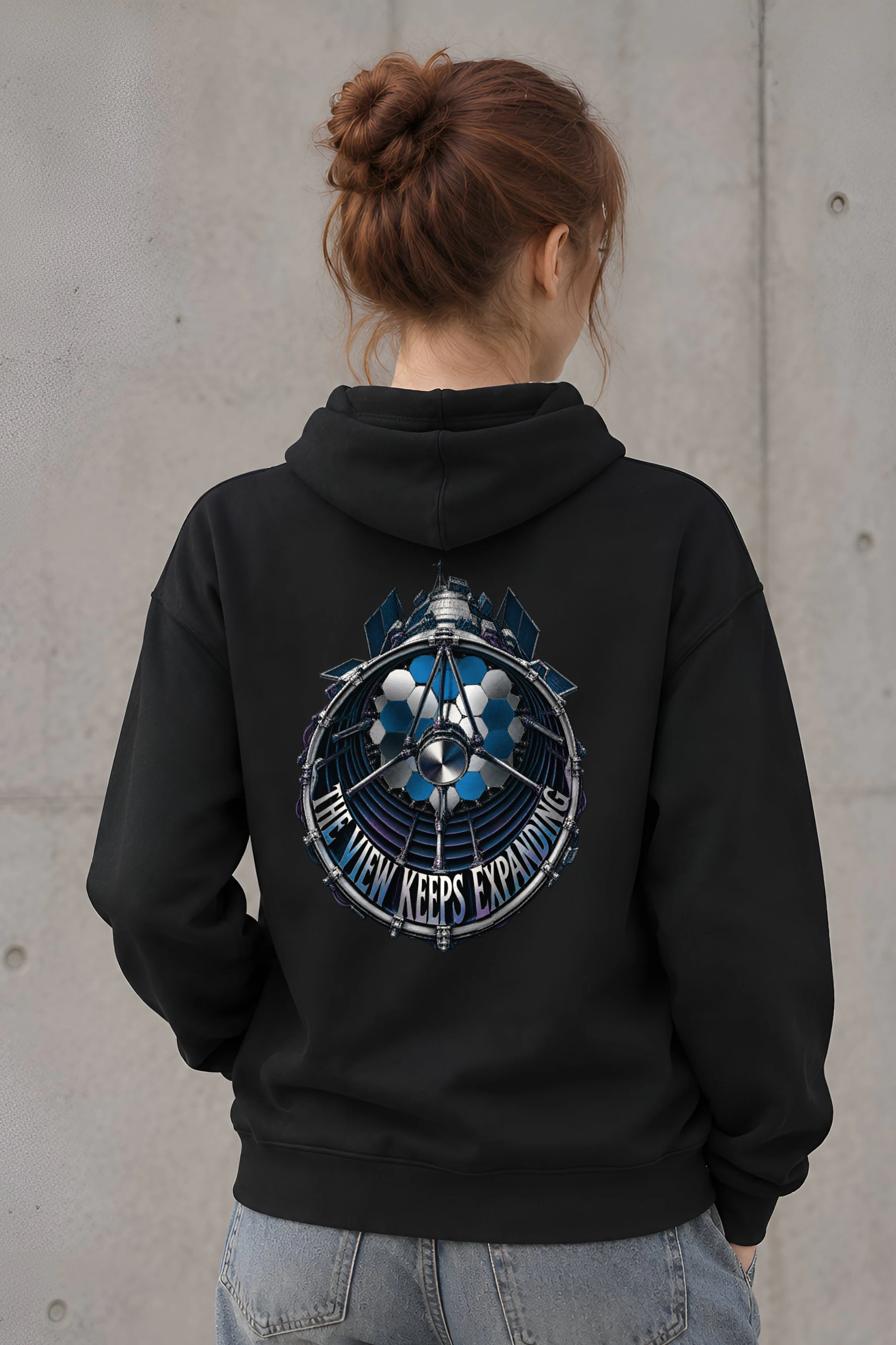 "The View Keeps Expanding" Heavy Blend Unisex Pullover Hoodie