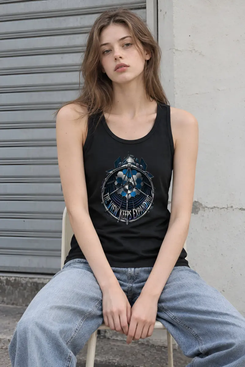 “The View Keeps Expanding” Unisex Jersey Tank