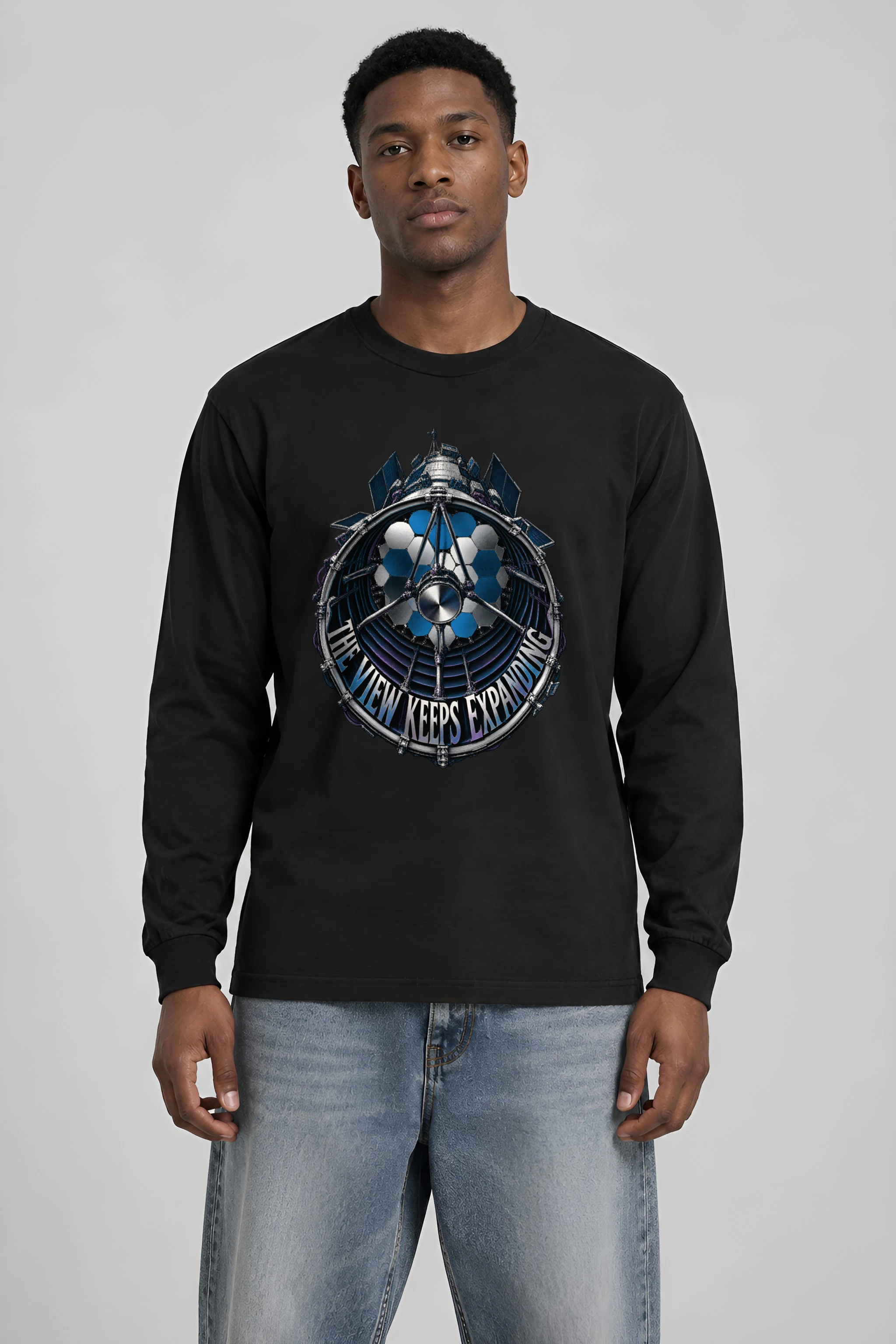 "The View Keeps Expanding" Unisex Longsleeve T-shirt