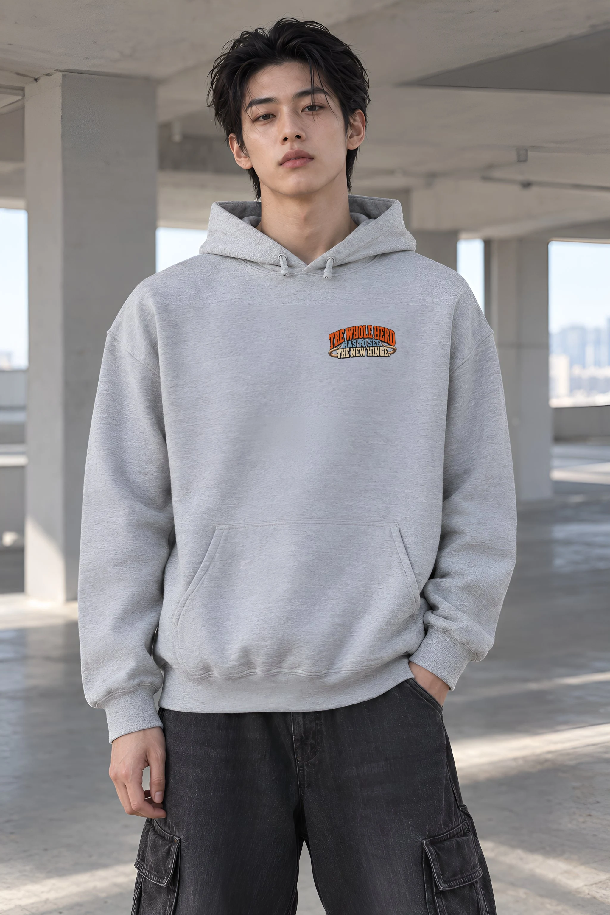 "The Whole Herd Has to See" Heavy Blend Unisex Pullover Hoodie