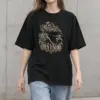 "Then I Score Fencing" Unisex Oversized Heavyweight Crewneck T-Shirt