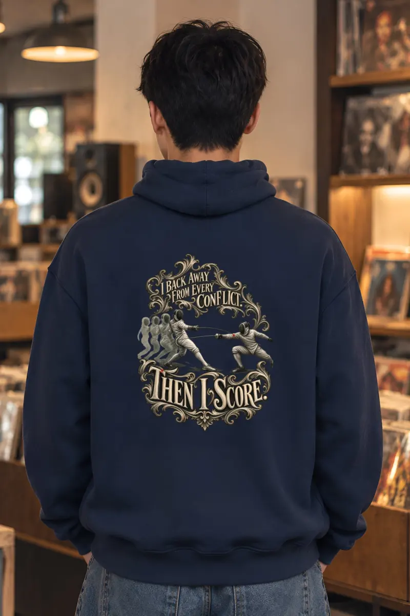 "Then I Score" Heavy Blend Unisex Pullover Hoodie