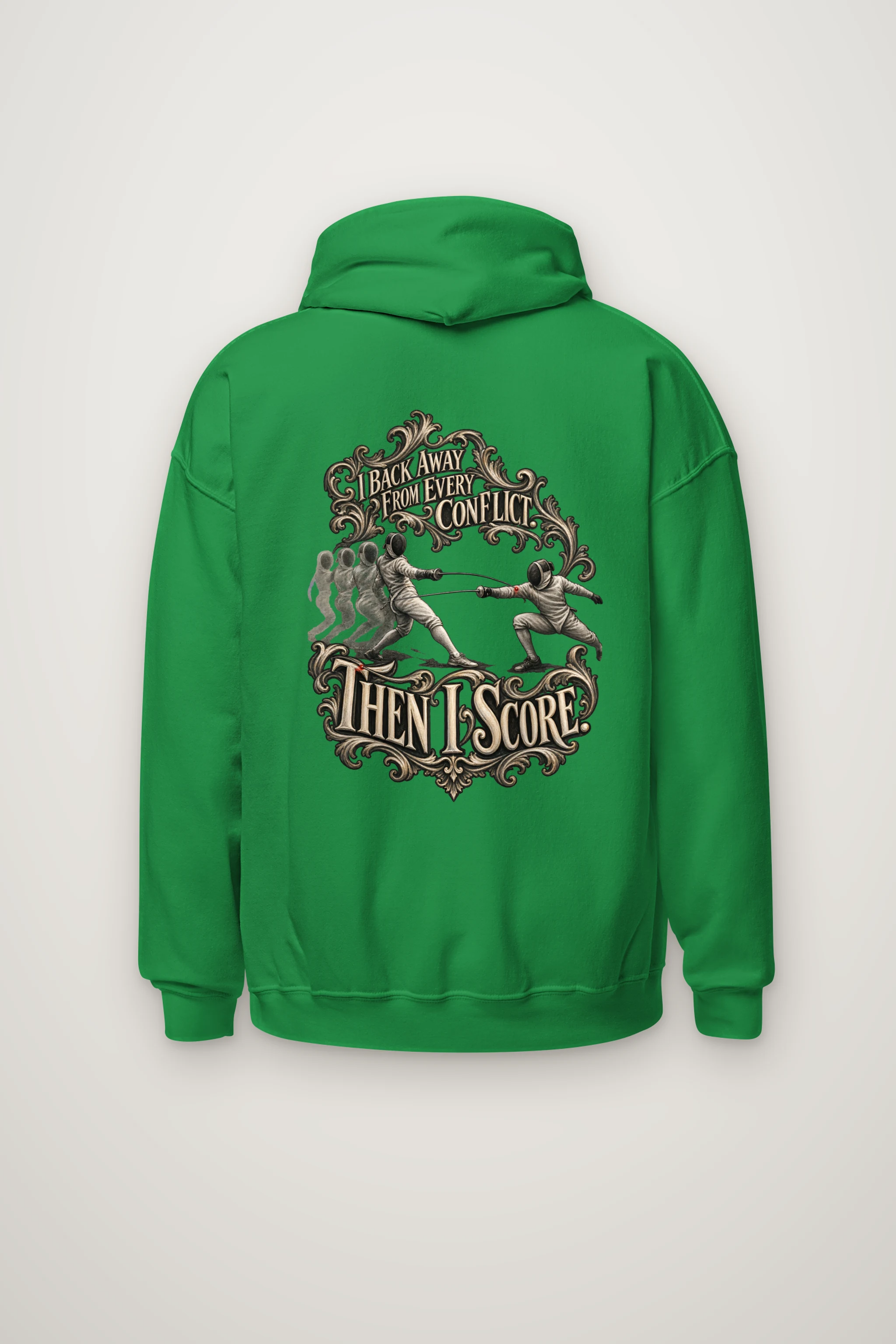"Then I Score" Heavy Blend Unisex Pullover Hoodie