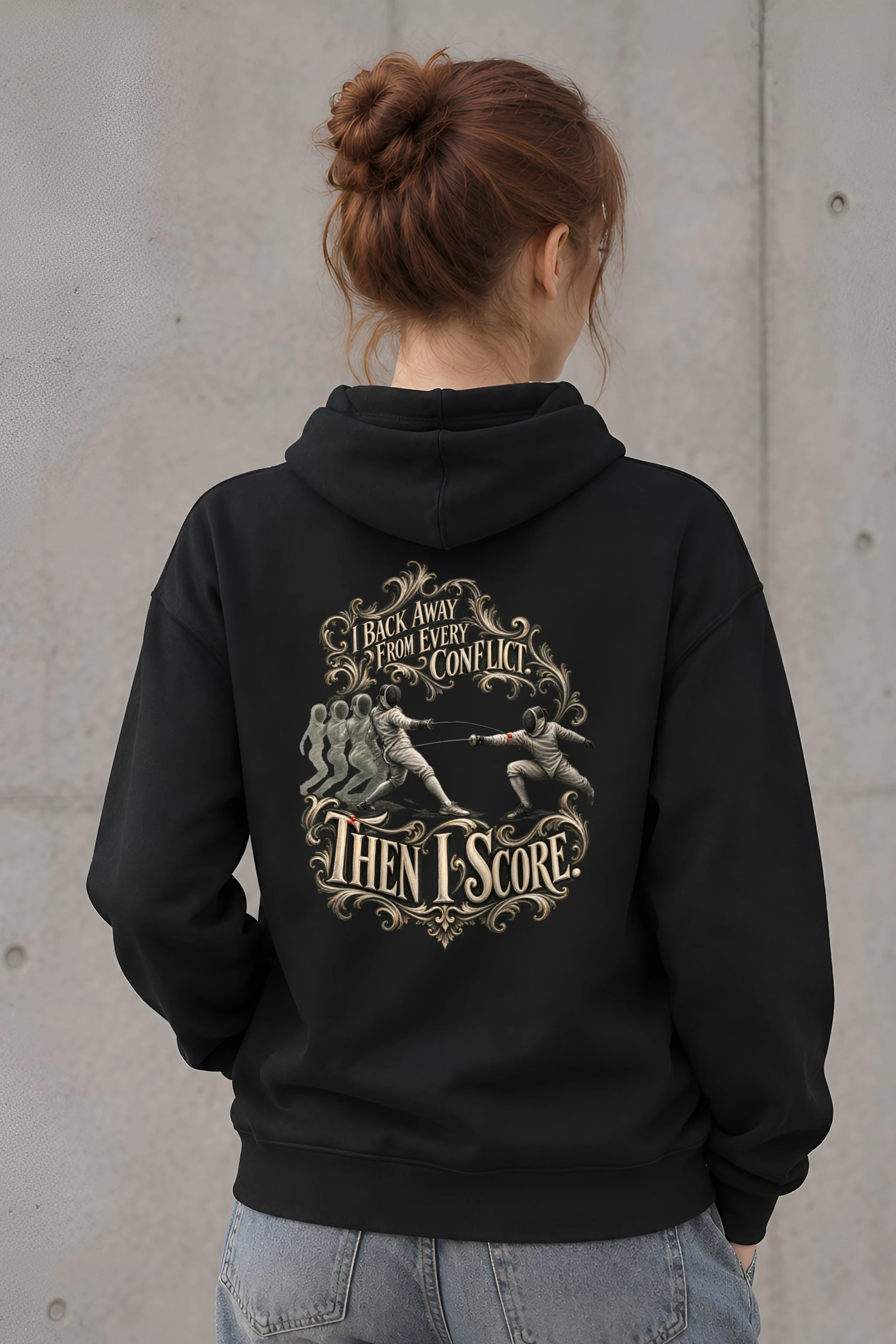 "Then I Score" Heavy Blend Unisex Pullover Hoodie