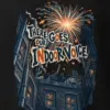"There Goes Our Indoor Voice" Heavyweight Unisex Crewneck T-shirt