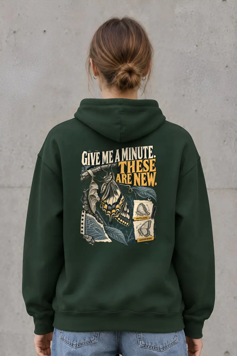 "These Are New" Heavy Blend Unisex Pullover Hoodie