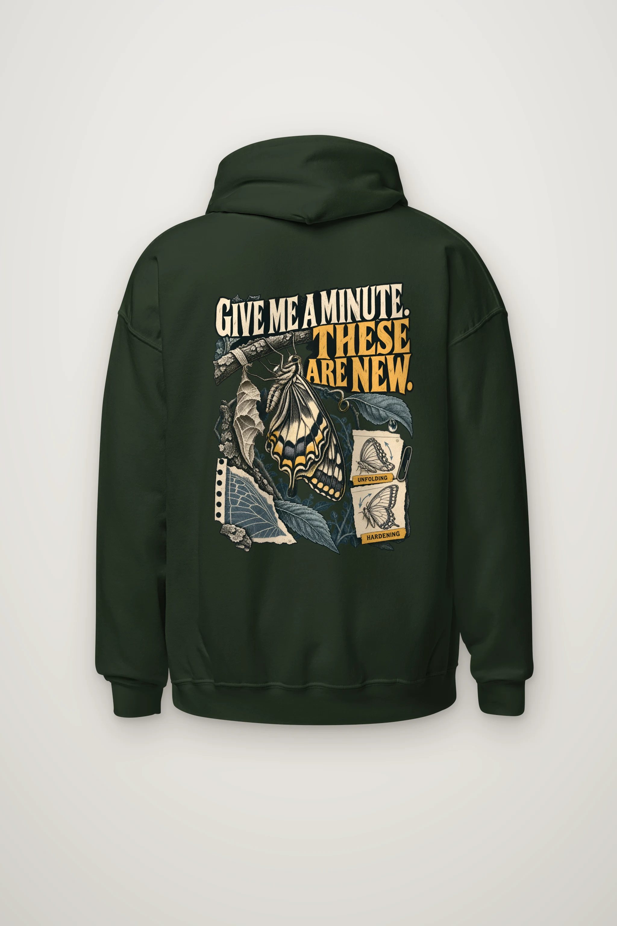 "These Are New" Heavy Blend Unisex Pullover Hoodie