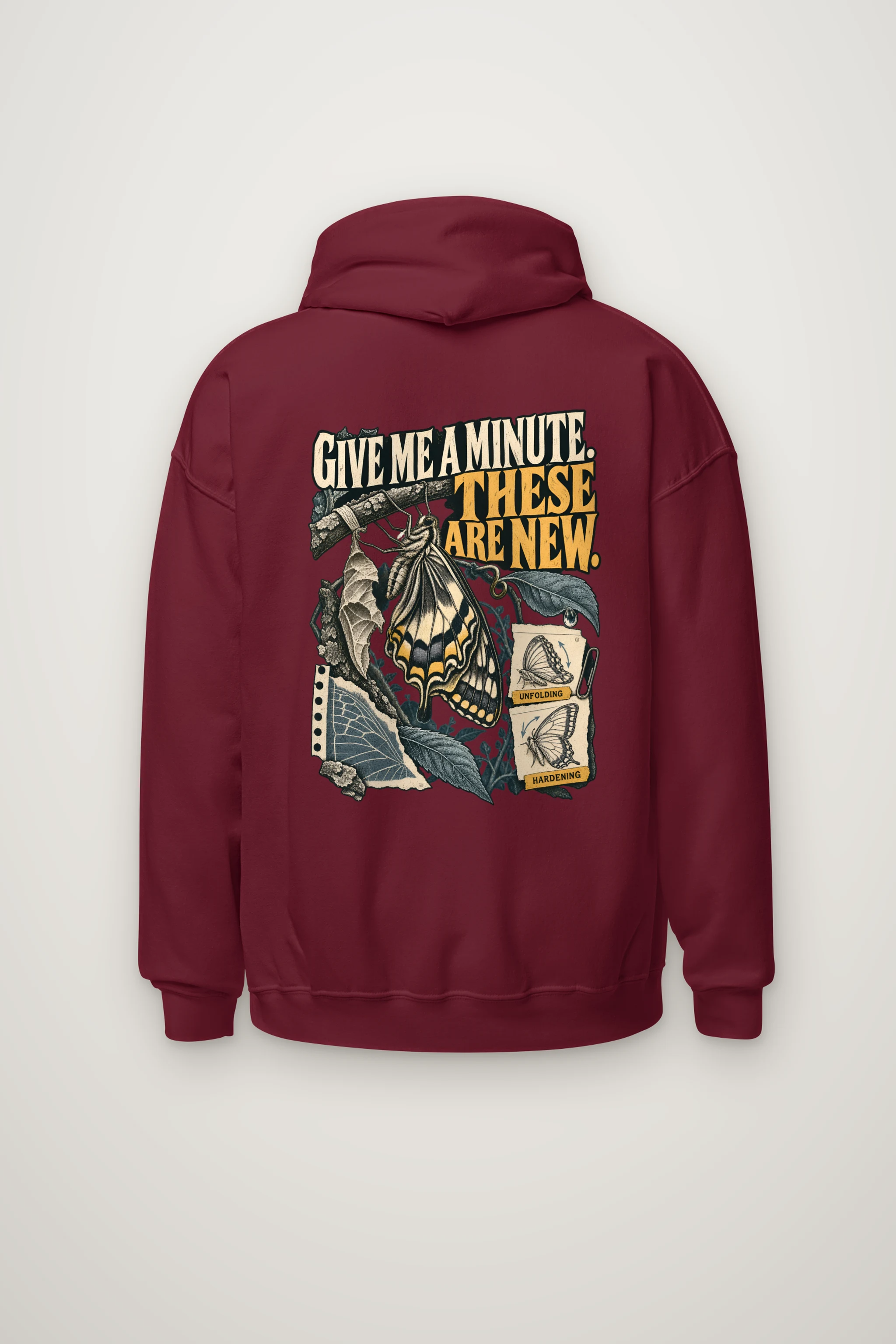 "These Are New" Heavy Blend Unisex Pullover Hoodie