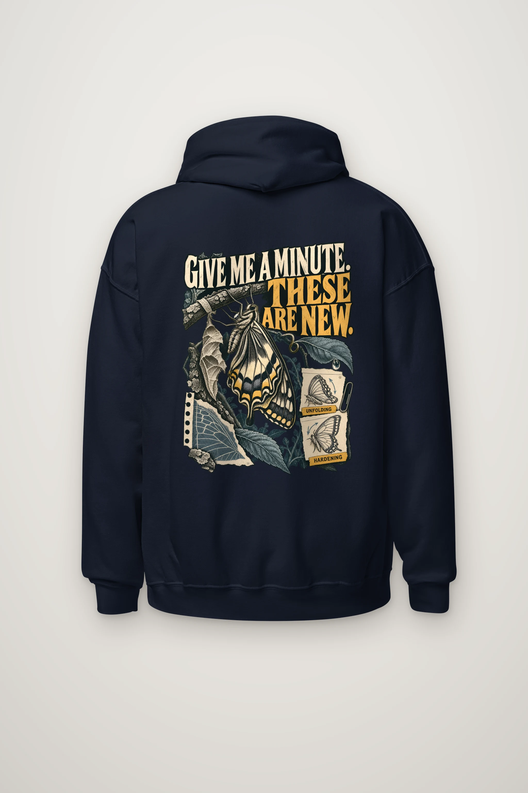 "These Are New" Heavy Blend Unisex Pullover Hoodie