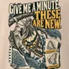 "These Are New" Men's Oversized Heavyweight Crewneck T-Shirt