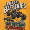 "These Batteries Are Settling an Argument" Heavy Blend Unisex Pullover Hoodie